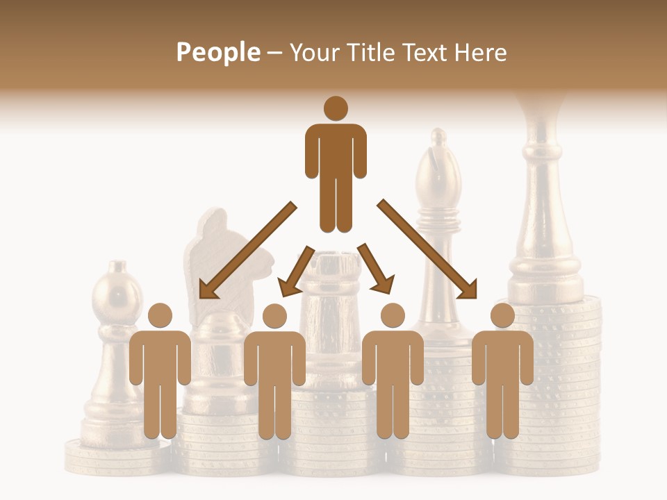 Golden Isolated Marketing PowerPoint Template