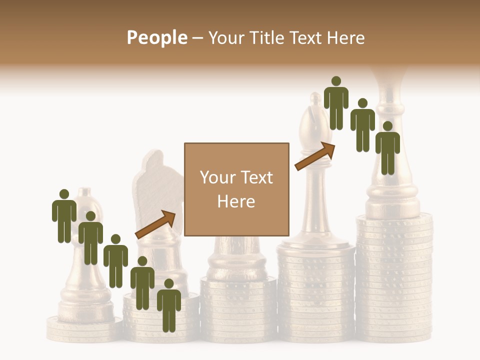 Golden Isolated Marketing PowerPoint Template