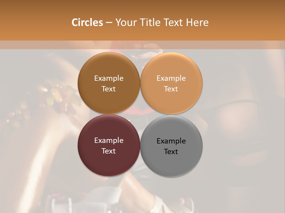 Geisha Food Tempt PowerPoint Template