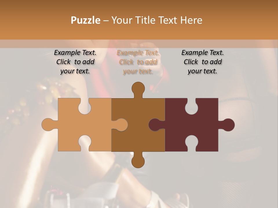 Geisha Food Tempt PowerPoint Template