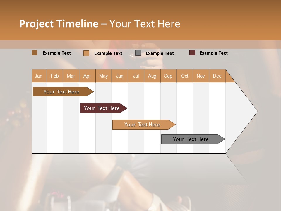 Geisha Food Tempt PowerPoint Template
