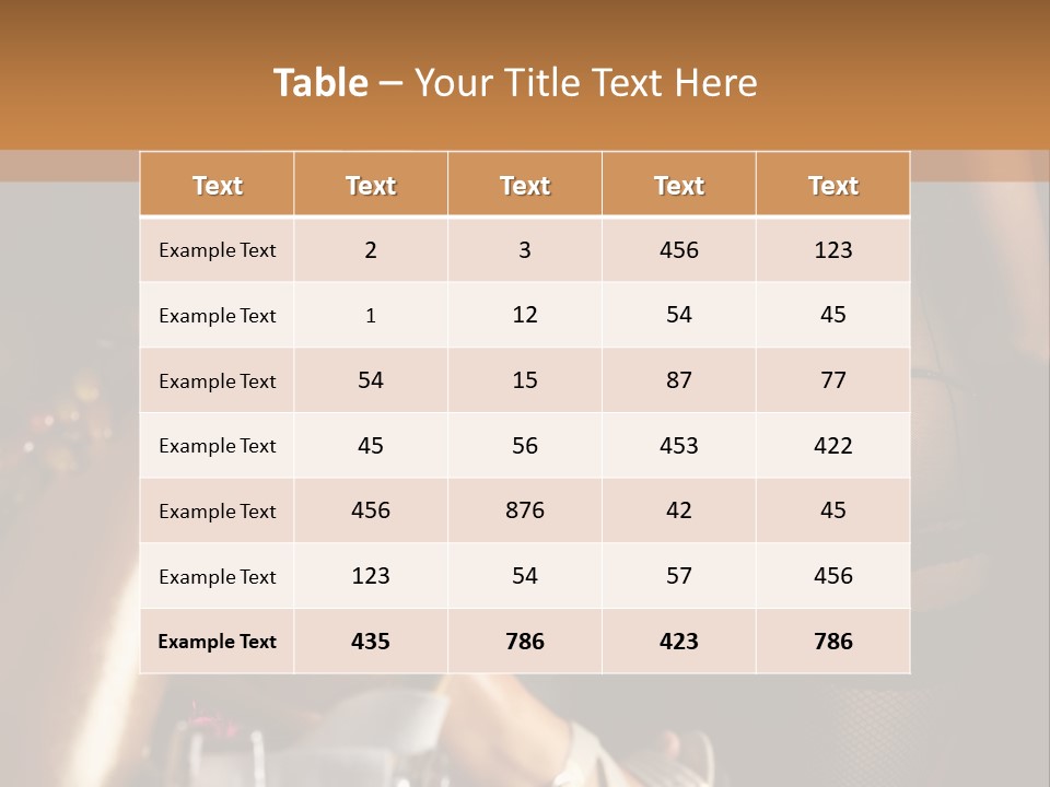 Geisha Food Tempt PowerPoint Template