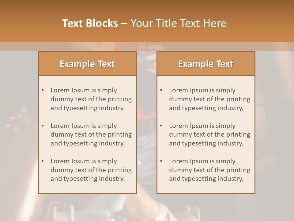 Geisha Food Tempt PowerPoint Template