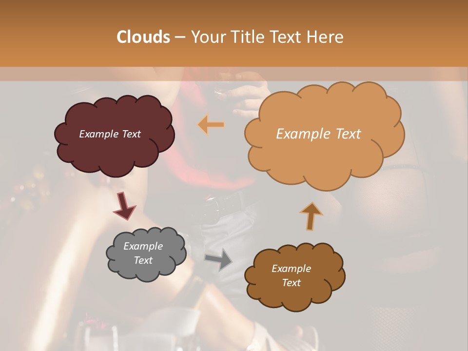 Geisha Food Tempt PowerPoint Template