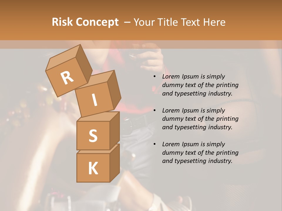 Geisha Food Tempt PowerPoint Template