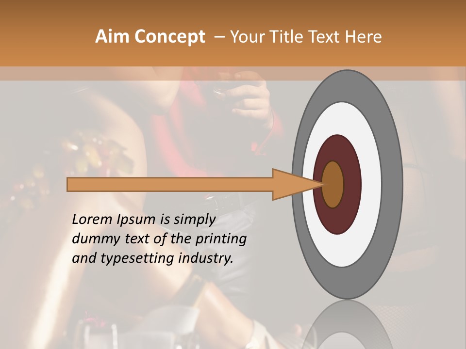 Geisha Food Tempt PowerPoint Template