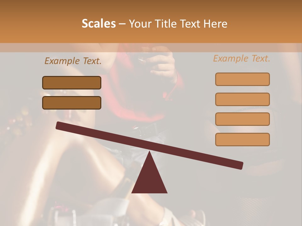 Geisha Food Tempt PowerPoint Template