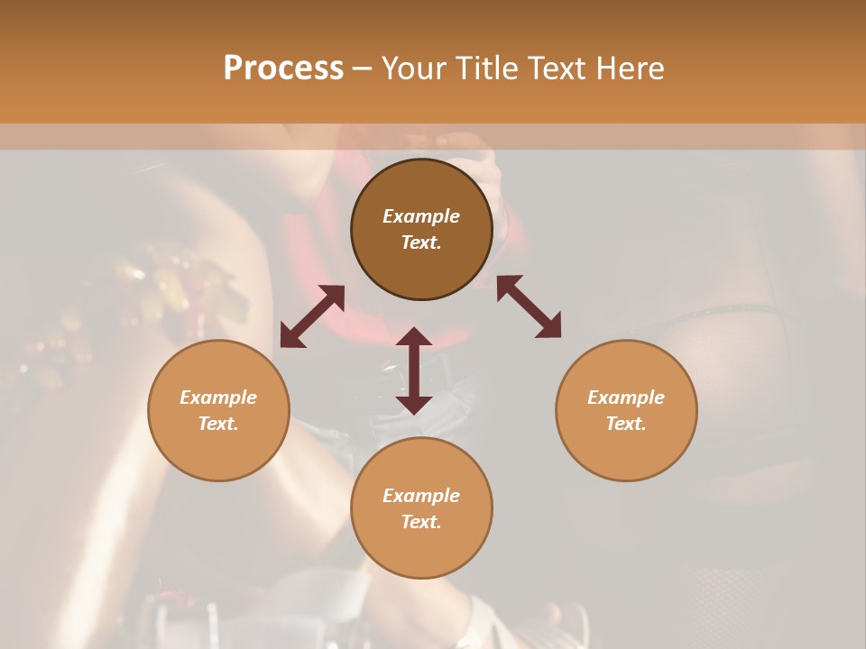 Geisha Food Tempt PowerPoint Template