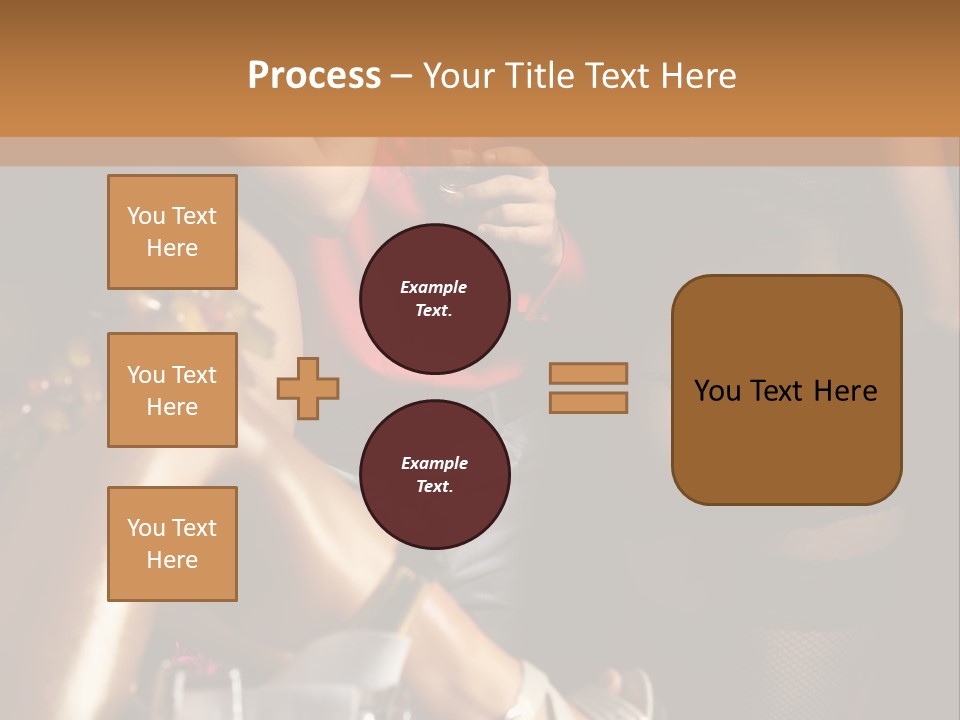 Geisha Food Tempt PowerPoint Template