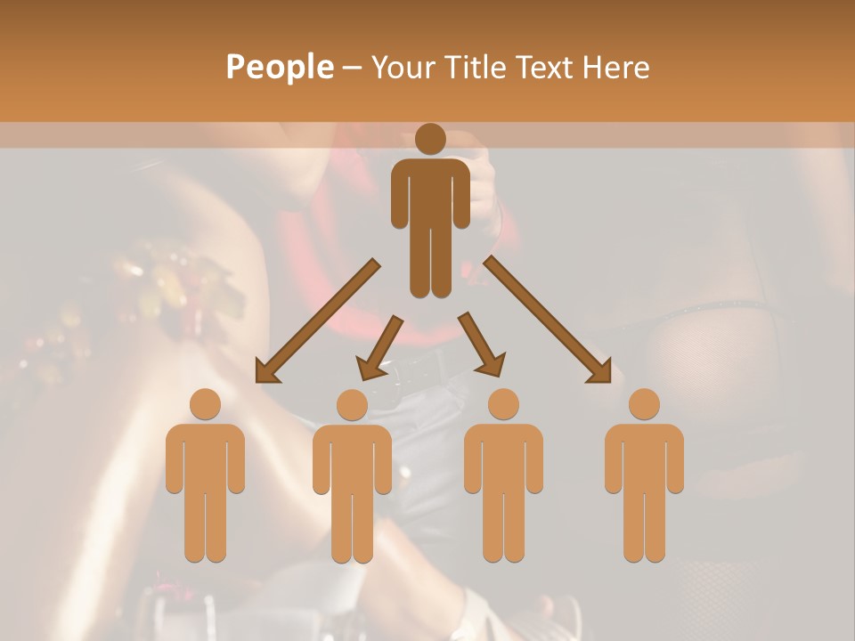 Geisha Food Tempt PowerPoint Template