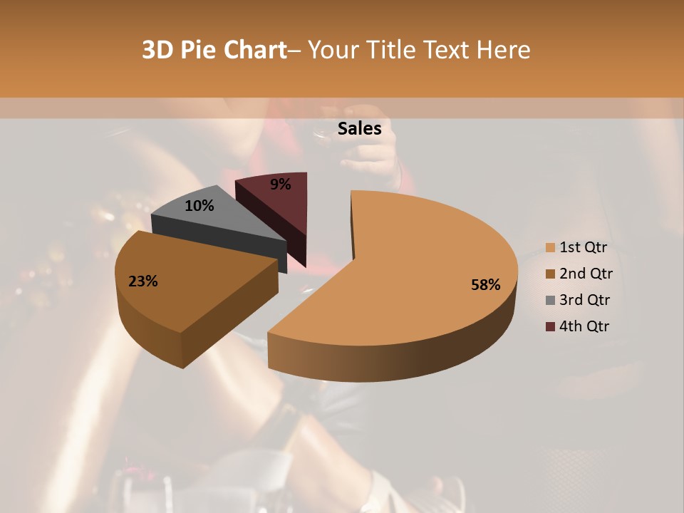 Geisha Food Tempt PowerPoint Template