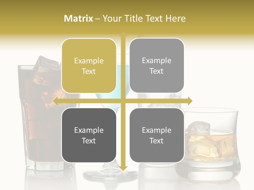 Ice Refreshment Studio PowerPoint Template