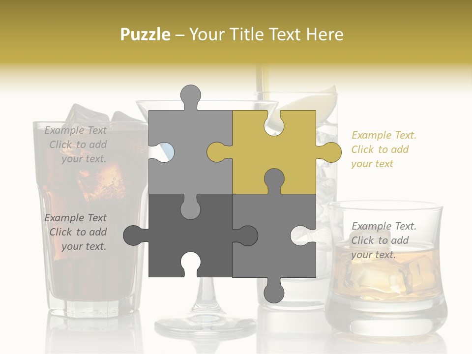 Ice Refreshment Studio PowerPoint Template