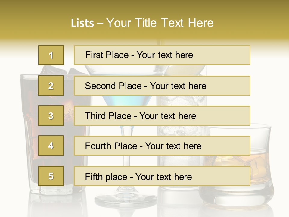 Ice Refreshment Studio PowerPoint Template