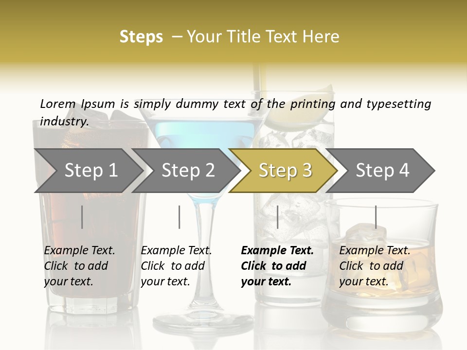 Ice Refreshment Studio PowerPoint Template