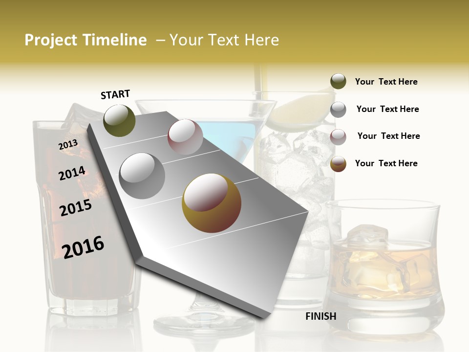 Ice Refreshment Studio PowerPoint Template