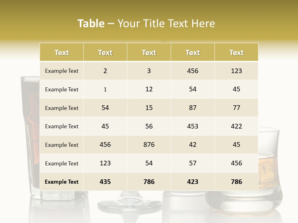 Ice Refreshment Studio PowerPoint Template