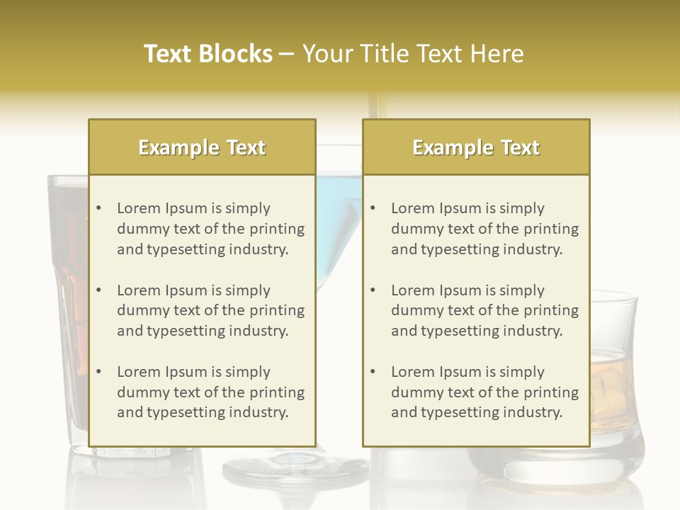 Ice Refreshment Studio PowerPoint Template