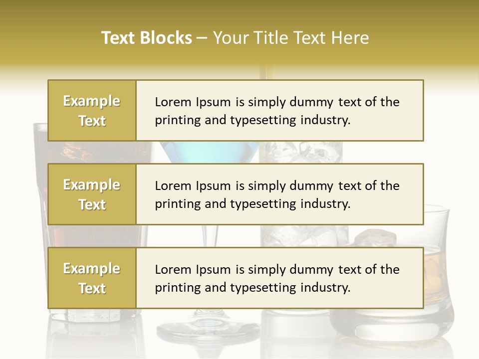 Ice Refreshment Studio PowerPoint Template