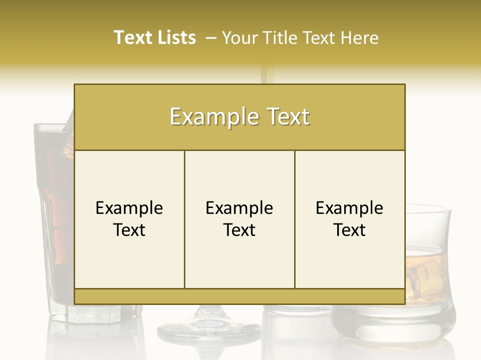 Ice Refreshment Studio PowerPoint Template