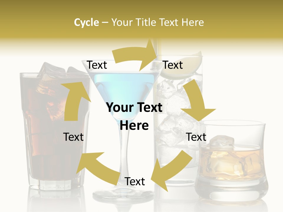 Ice Refreshment Studio PowerPoint Template
