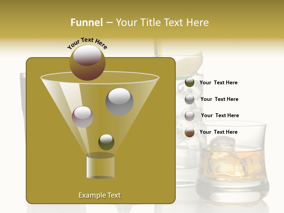Ice Refreshment Studio PowerPoint Template
