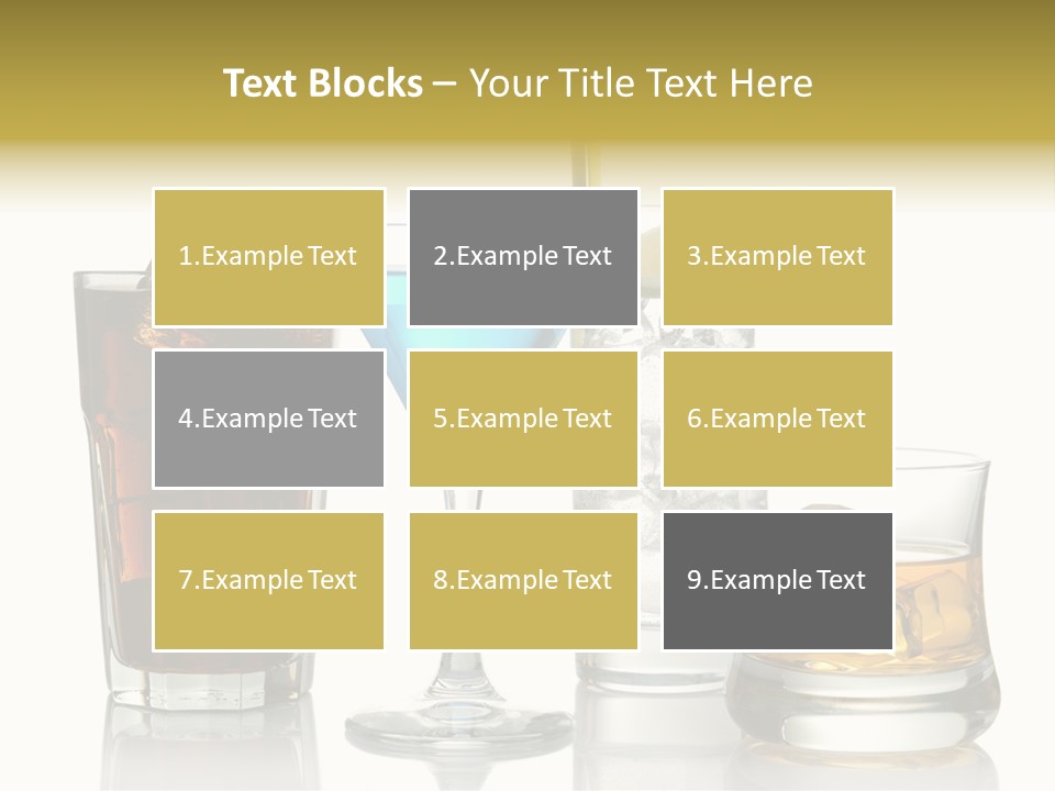 Ice Refreshment Studio PowerPoint Template
