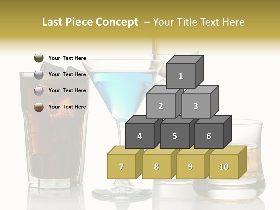 Ice Refreshment Studio PowerPoint Template