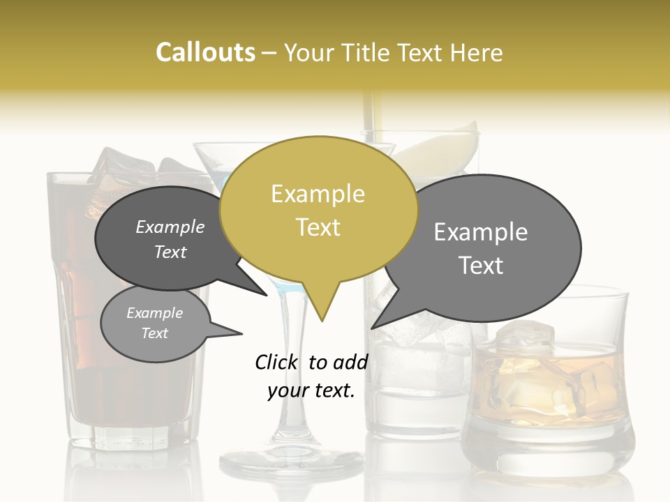 Ice Refreshment Studio PowerPoint Template