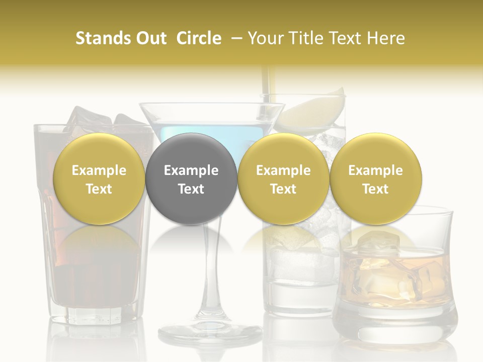 Ice Refreshment Studio PowerPoint Template