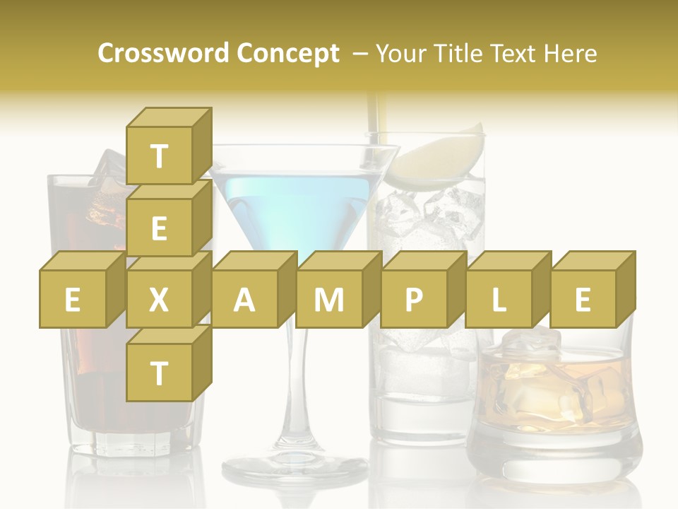 Ice Refreshment Studio PowerPoint Template
