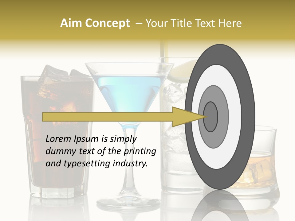 Ice Refreshment Studio PowerPoint Template