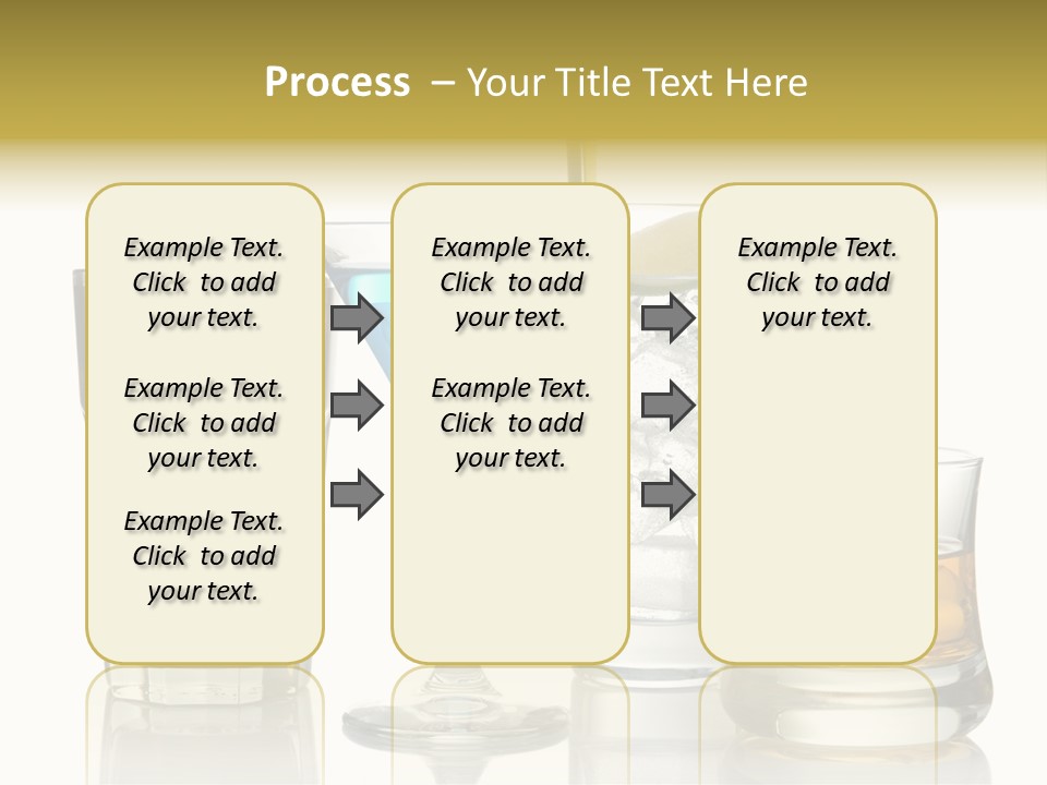 Ice Refreshment Studio PowerPoint Template