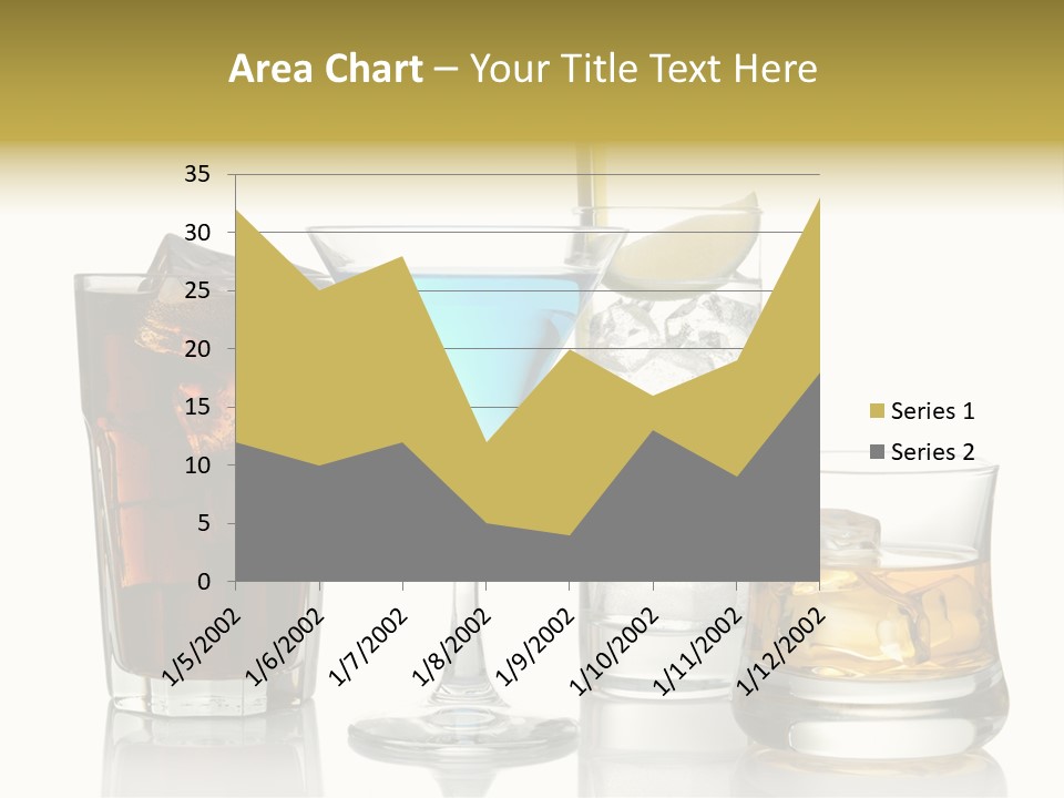 Ice Refreshment Studio PowerPoint Template