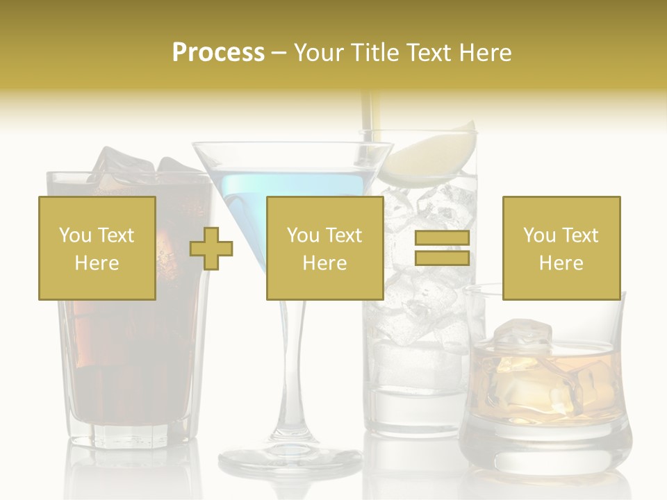 Ice Refreshment Studio PowerPoint Template