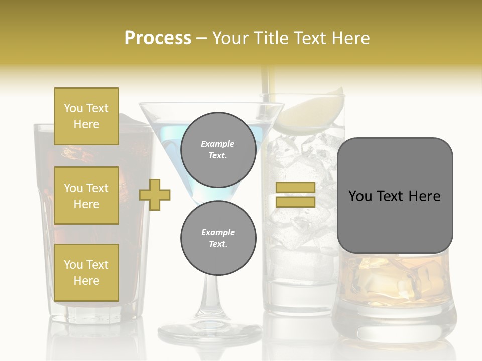 Ice Refreshment Studio PowerPoint Template