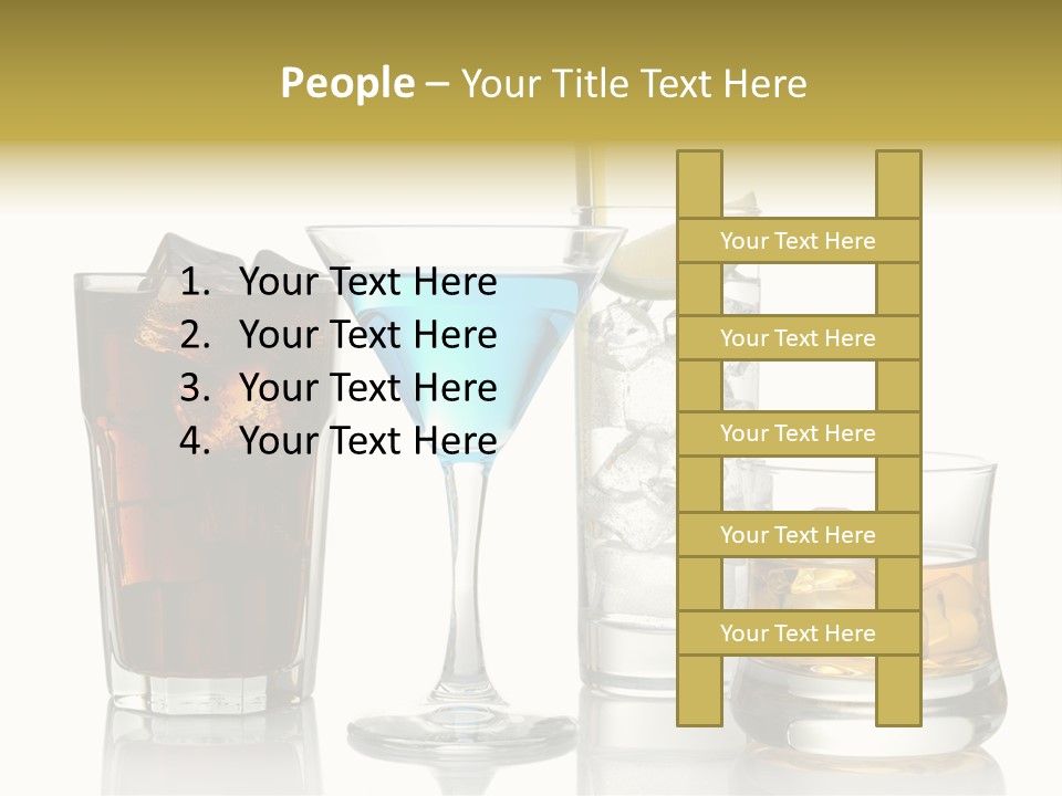 Ice Refreshment Studio PowerPoint Template