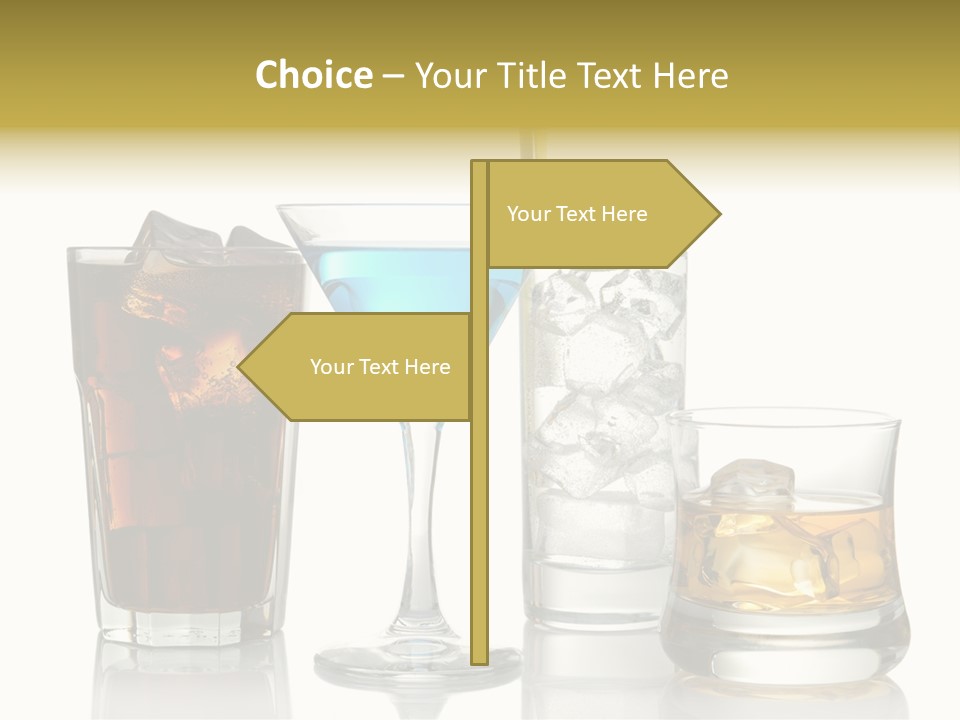 Ice Refreshment Studio PowerPoint Template