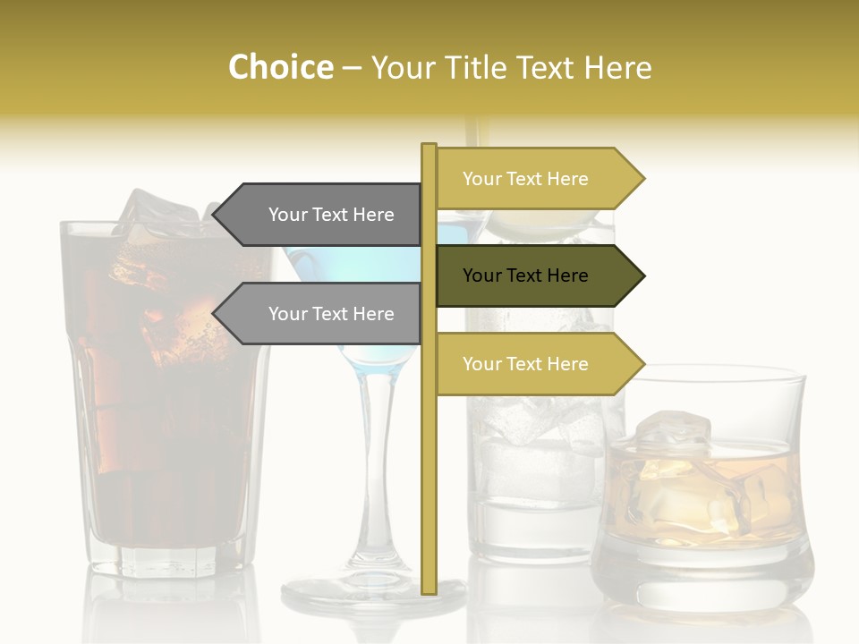 Ice Refreshment Studio PowerPoint Template