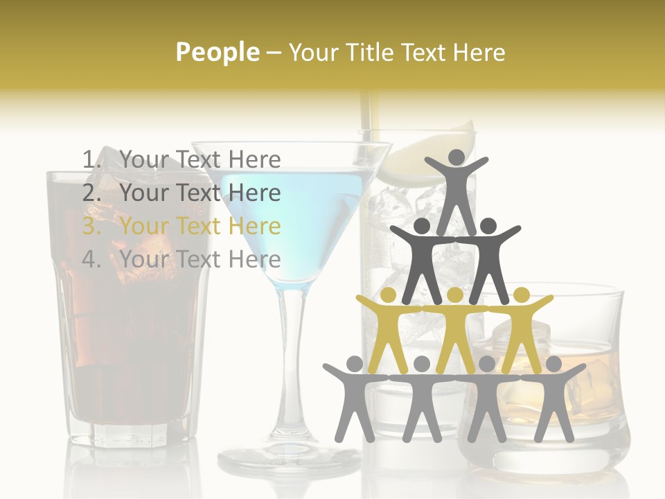 Ice Refreshment Studio PowerPoint Template