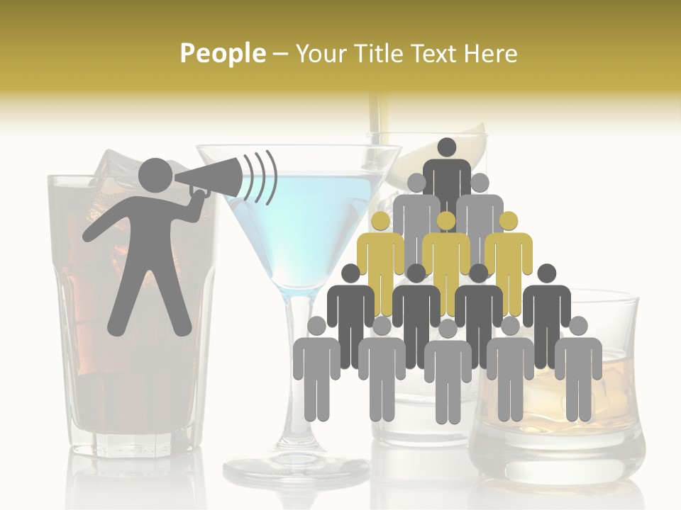 Ice Refreshment Studio PowerPoint Template