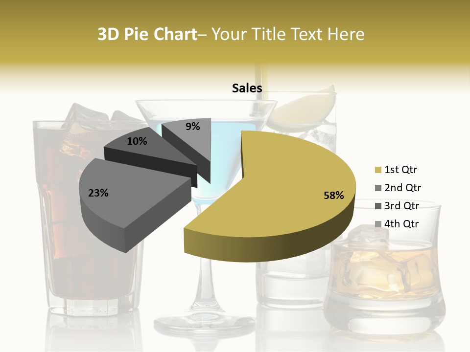 Ice Refreshment Studio PowerPoint Template