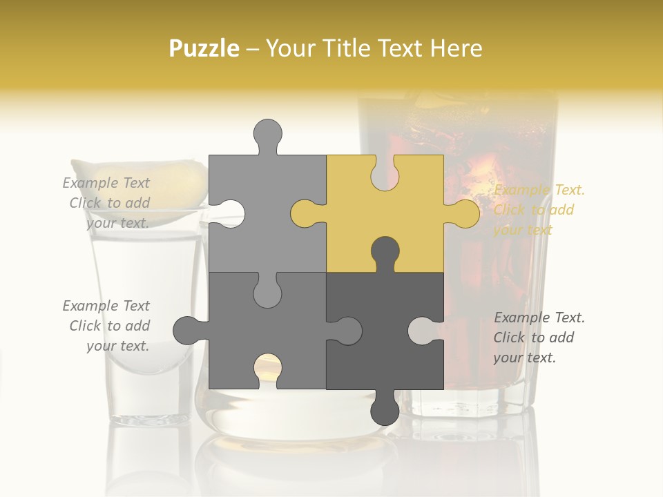 Bar Variety Cola PowerPoint Template