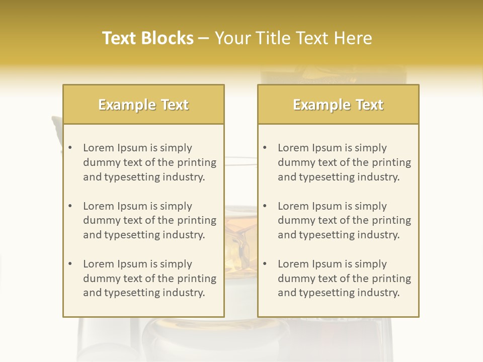 Bar Variety Cola PowerPoint Template