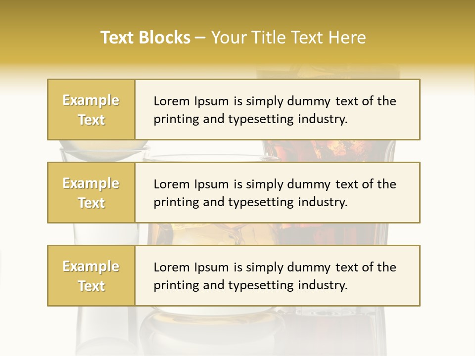 Bar Variety Cola PowerPoint Template