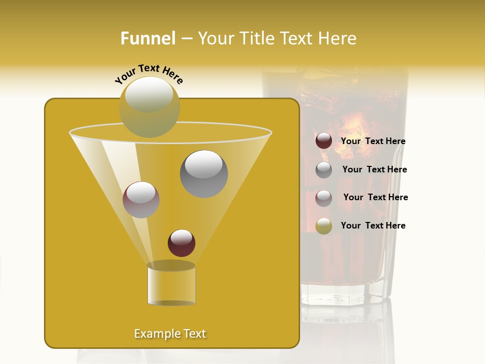 Bar Variety Cola PowerPoint Template