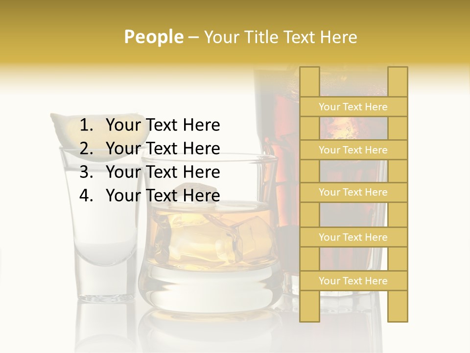 Bar Variety Cola PowerPoint Template