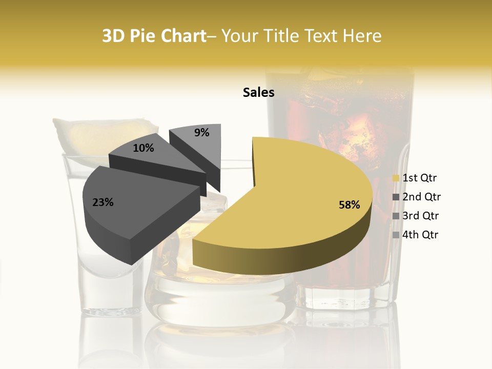 Bar Variety Cola PowerPoint Template