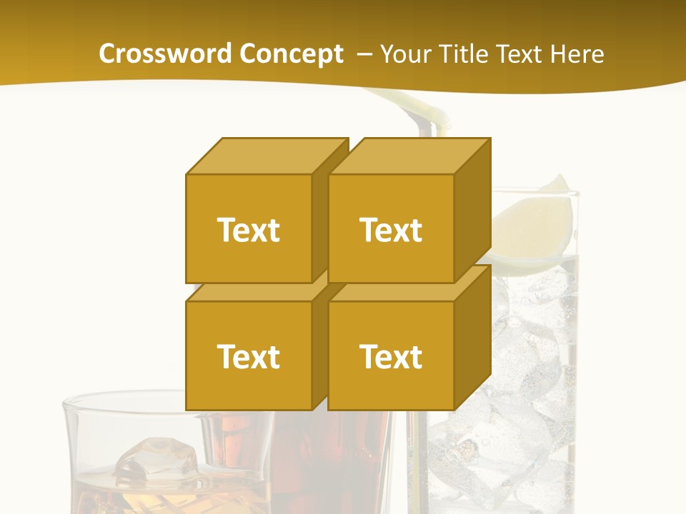 Rocks Color Image Space PowerPoint Template
