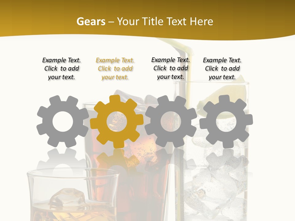 Rocks Color Image Space PowerPoint Template